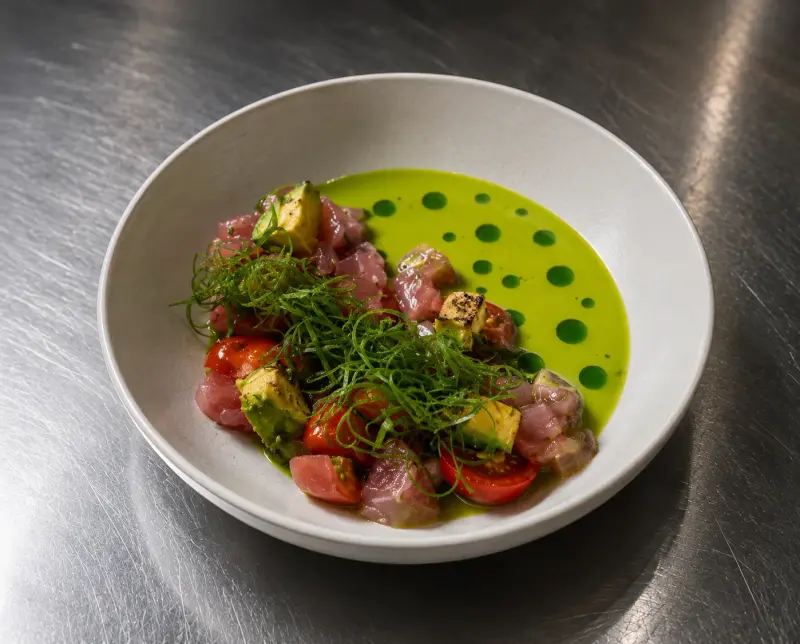 Tartar de at&uacute;n